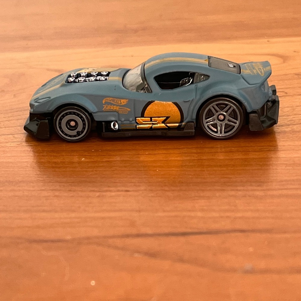 Hot Wheels Muscle and Blown GRX50 Matte Blue Gold 53 Graphics Diecast Car 2020‎